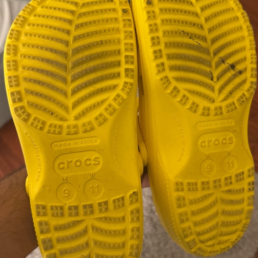 Yellow Crocs Clogs - image 2